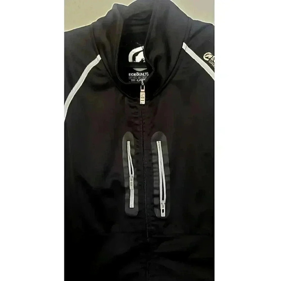 Vintage Ecko Unlimited track jacket mens size XXXL black and white full‎ zip - Picture 3 of 6